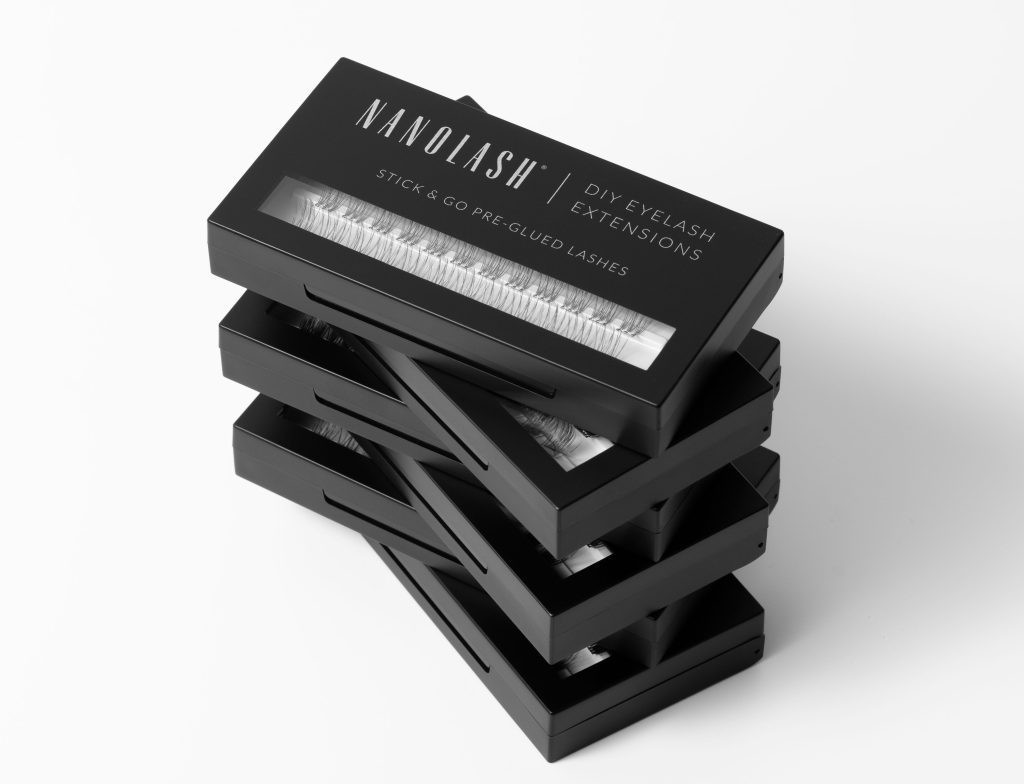 nanolash genele pre-lipite pentru extensii acasă